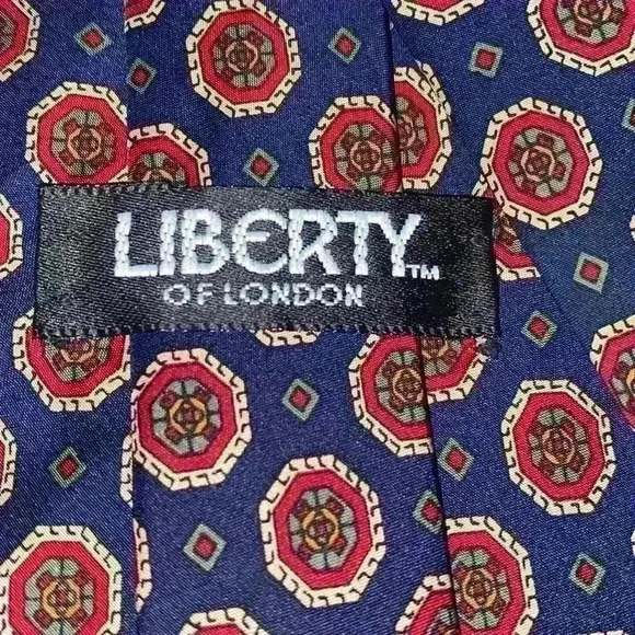 Liberty of London 100% silk tie - Picture 4 of 6